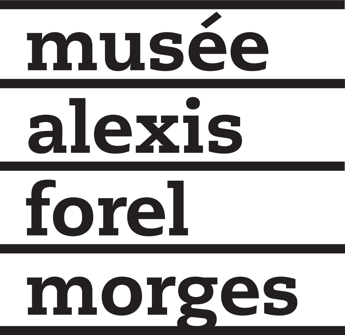 Logo Musée Alexis Forel Noir