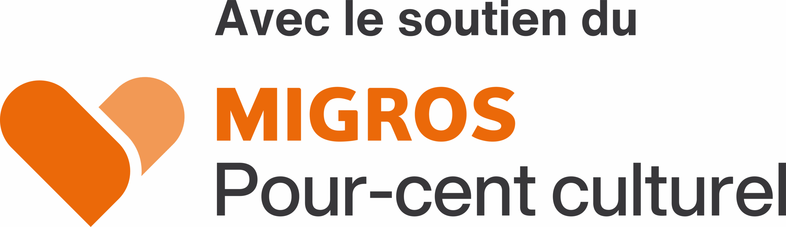 Logo soutien du Pour-cent culturel Migros