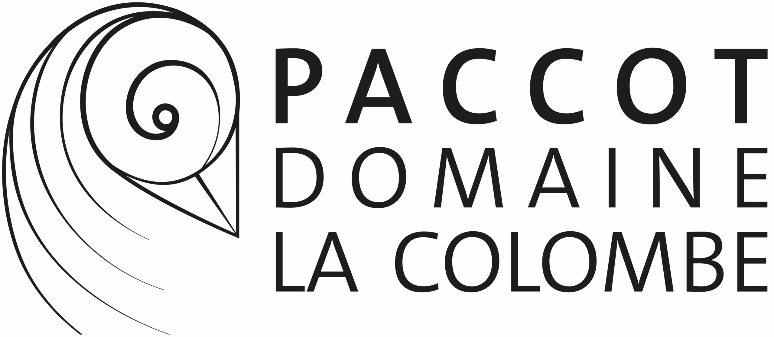 Logo Paccot domaine La Colombe