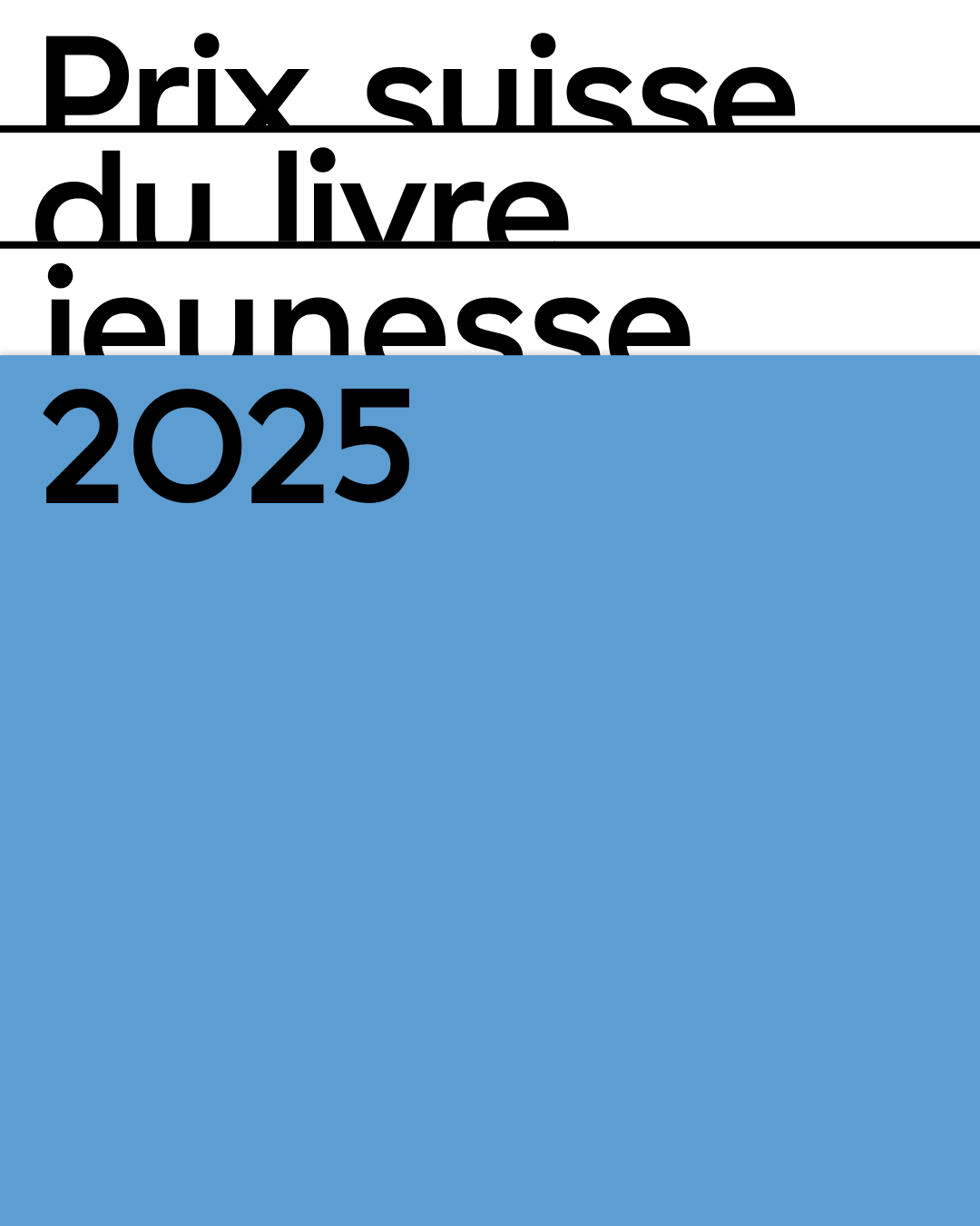 Logo Prix suisse du livre jeunesse 2025