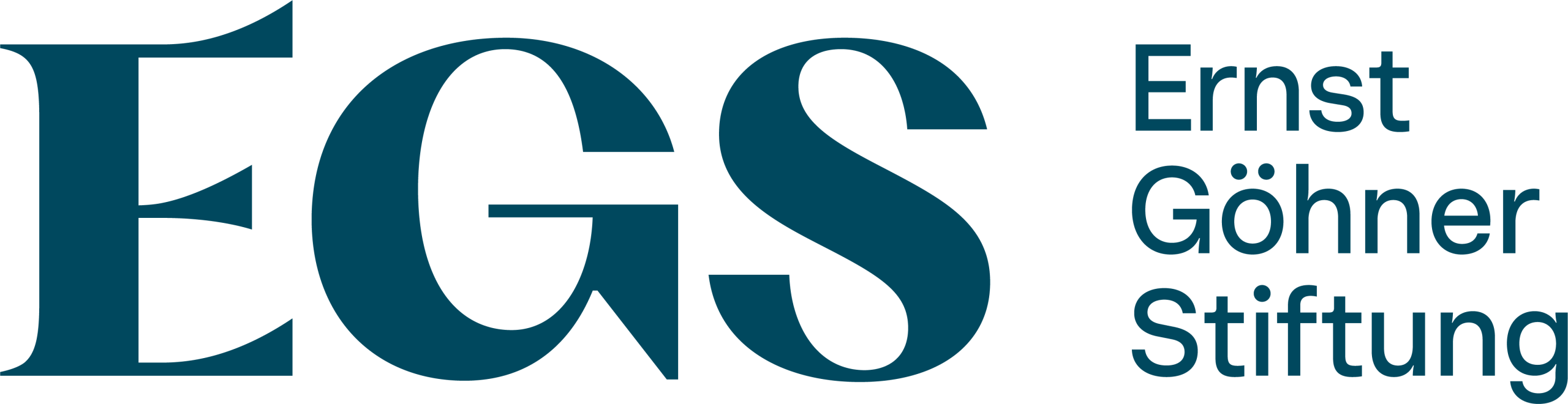Logo Ernst Göhner Stiftung