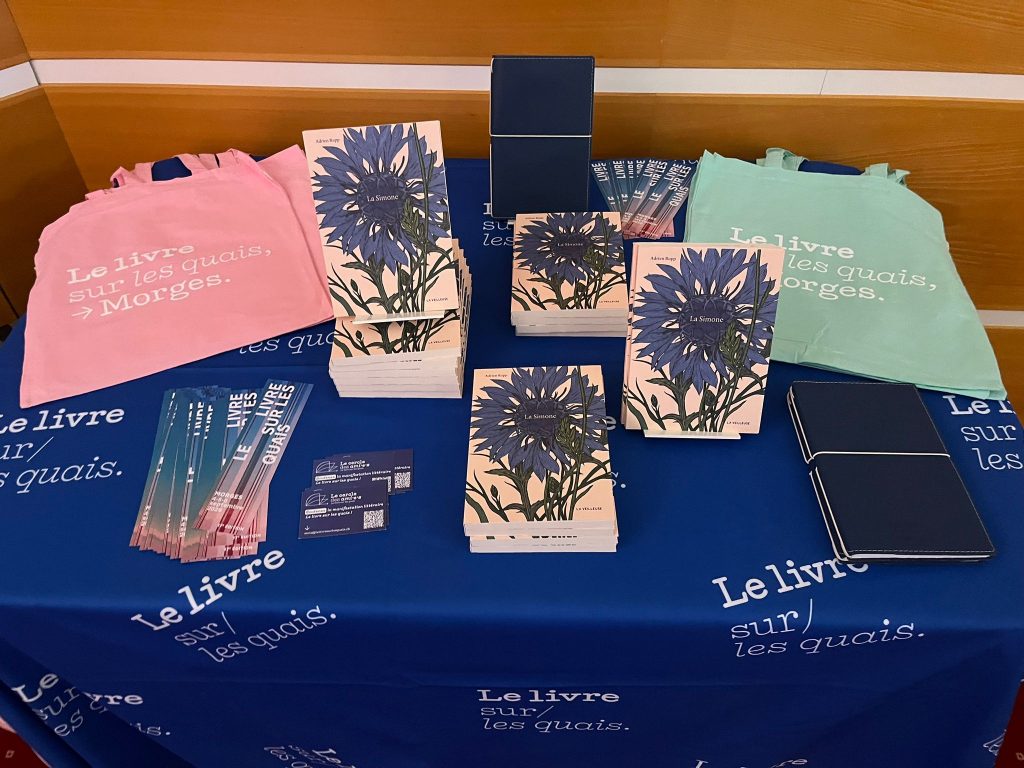 Le livre sur les quais en rencontre à l'EMS La Gracieuse avec Adrien Rupp.